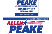 Allen Peake Campaign Signage