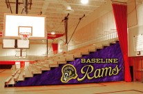 Baseline Rams Bleacher Enclosure