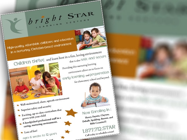 Bright Star Learning Centers Flyer
