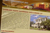 Chambless Higdon Richardson Katz Griggs Attorneys Website