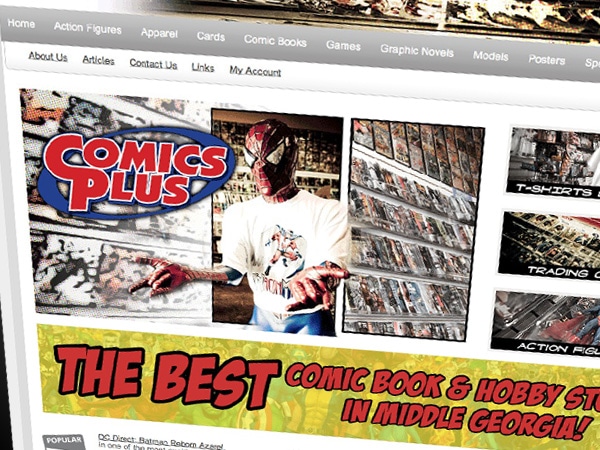 Comics Plus Website