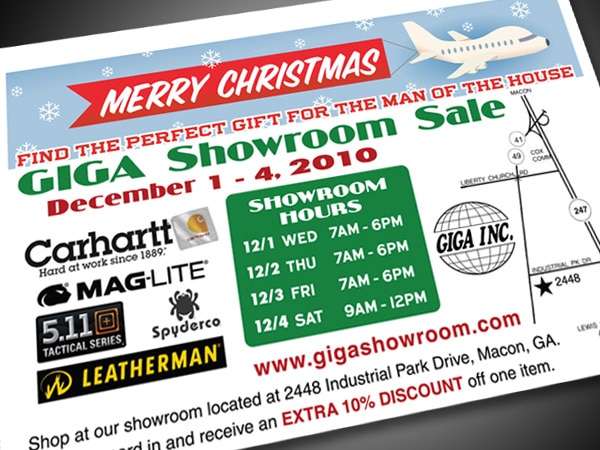 GIGA Showroom Postcard