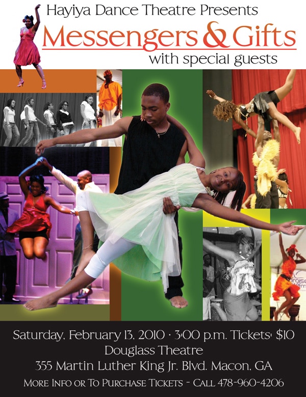 Hayiya Dance Theatre Messenger & Gifts Poster