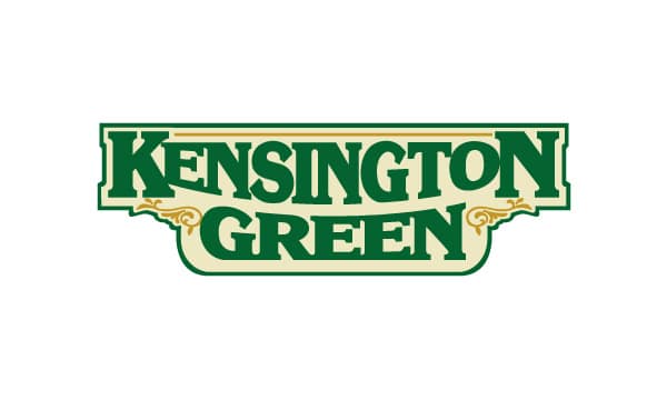 Kensington Green Sandblasted Sign Design