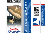 Museum of Aviation Pole Banner