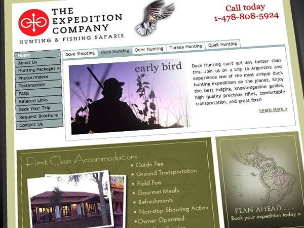 The Expedition Company Website