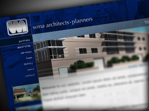 WMA Architects Website